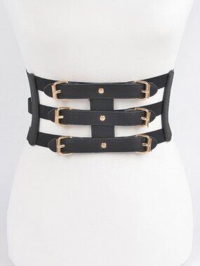Wide Elastic Plus Size Belt